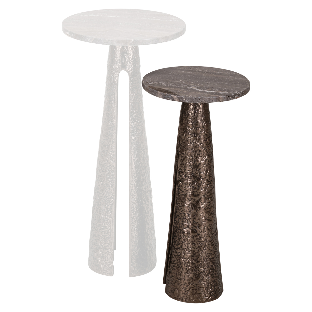 214500 - End table Eldora bronze 25Ø