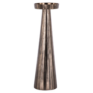 214502 - Candle holder Evola bronze L