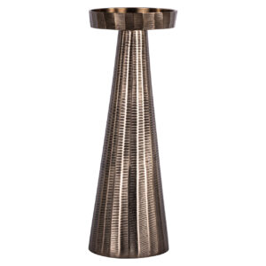 214503 - Candle holder Evola bronze S
