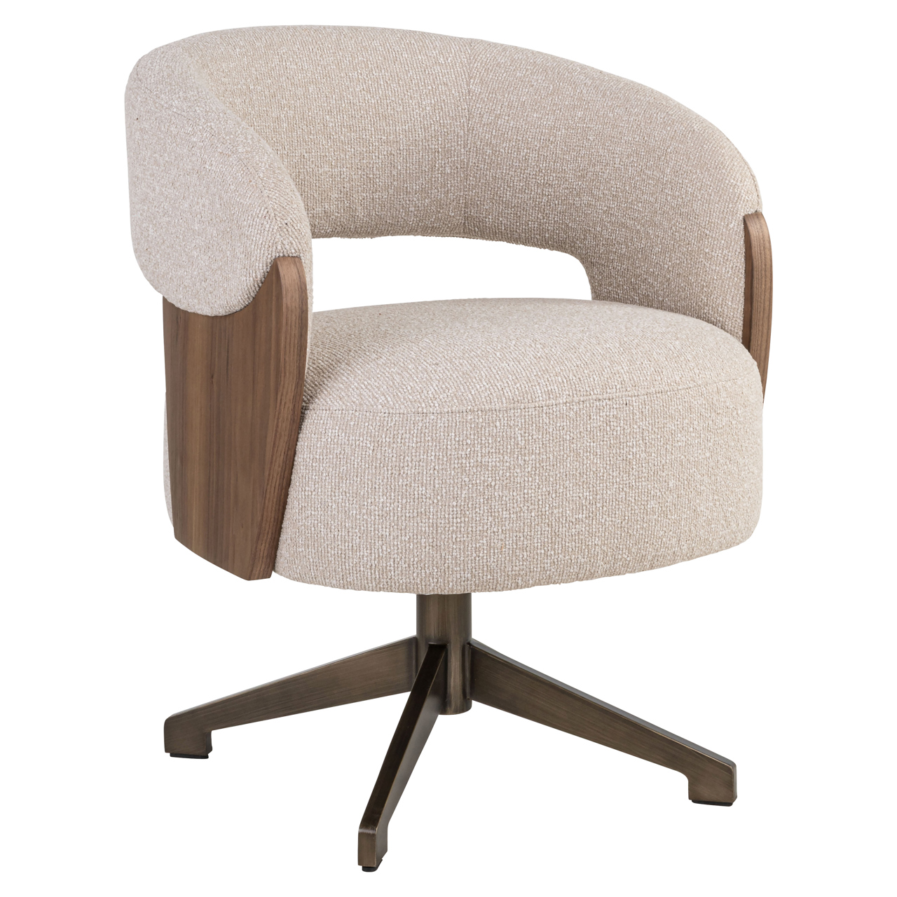 214536 - Dining chair Pollux lodge desert walnut