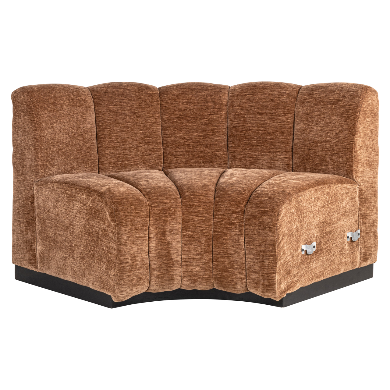 S4620 CORNER FR - Dining bench Hillpark customized round corner fire retardant