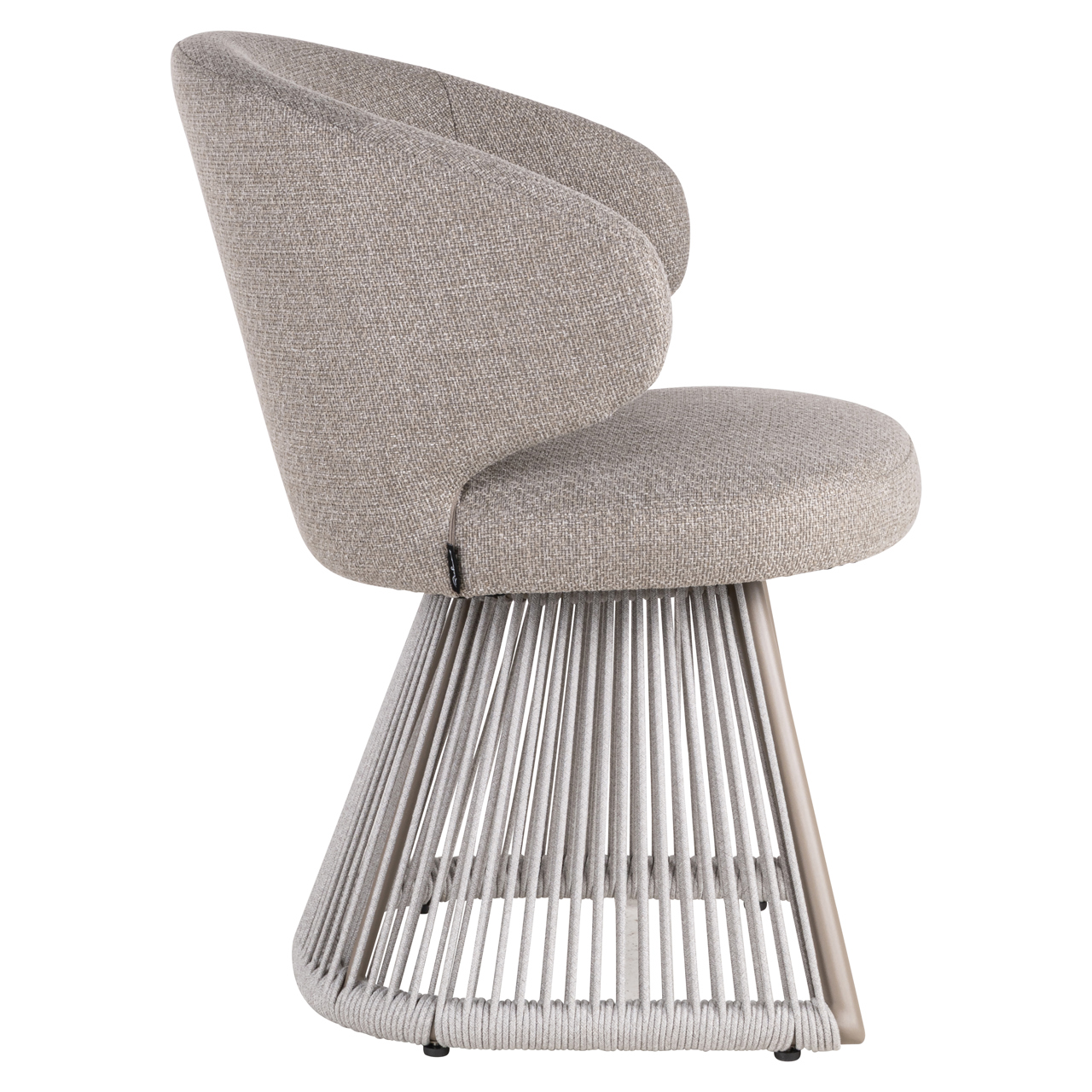 215183 - Outdoor dining chair Nuba greige alpine