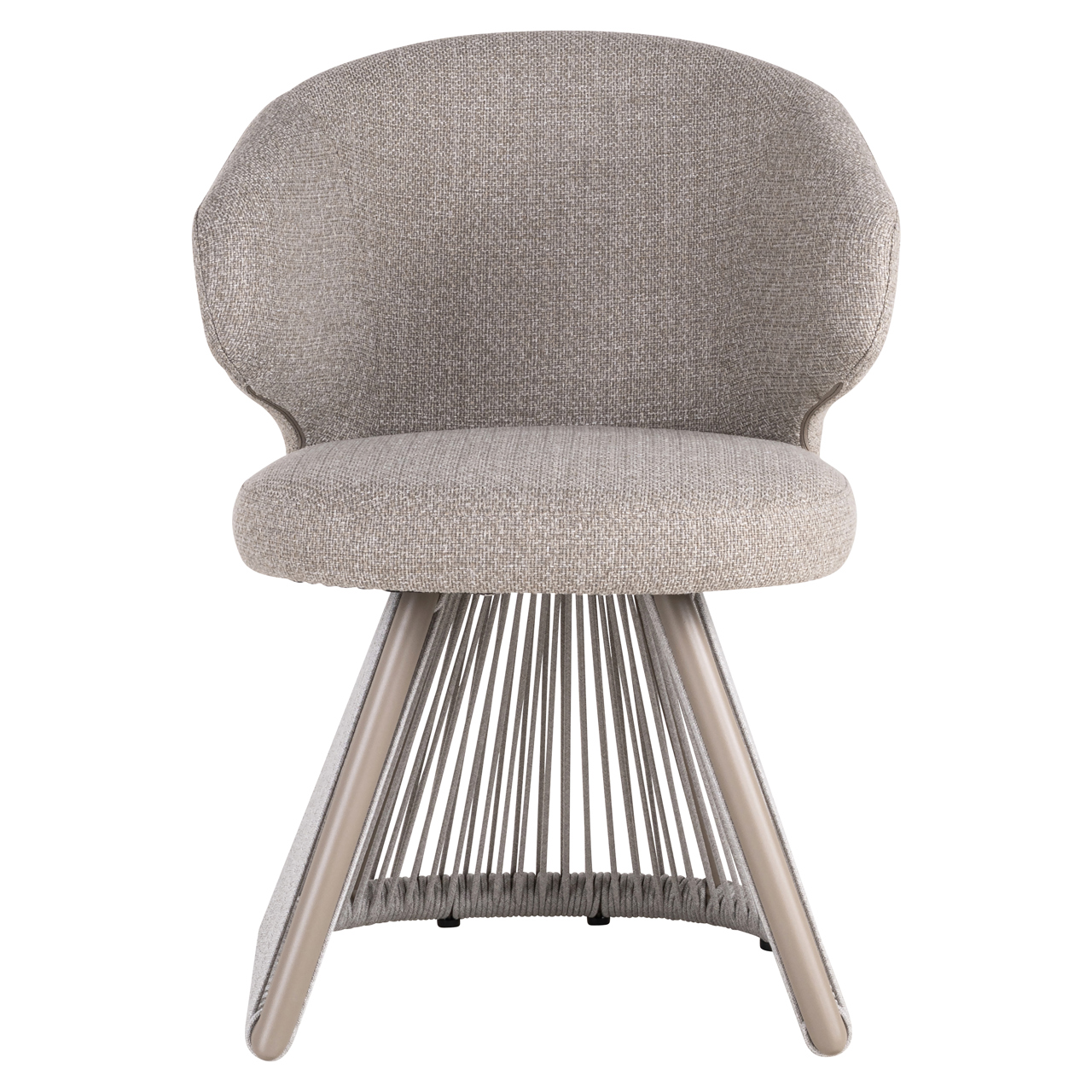 215183 - Outdoor dining chair Nuba greige alpine