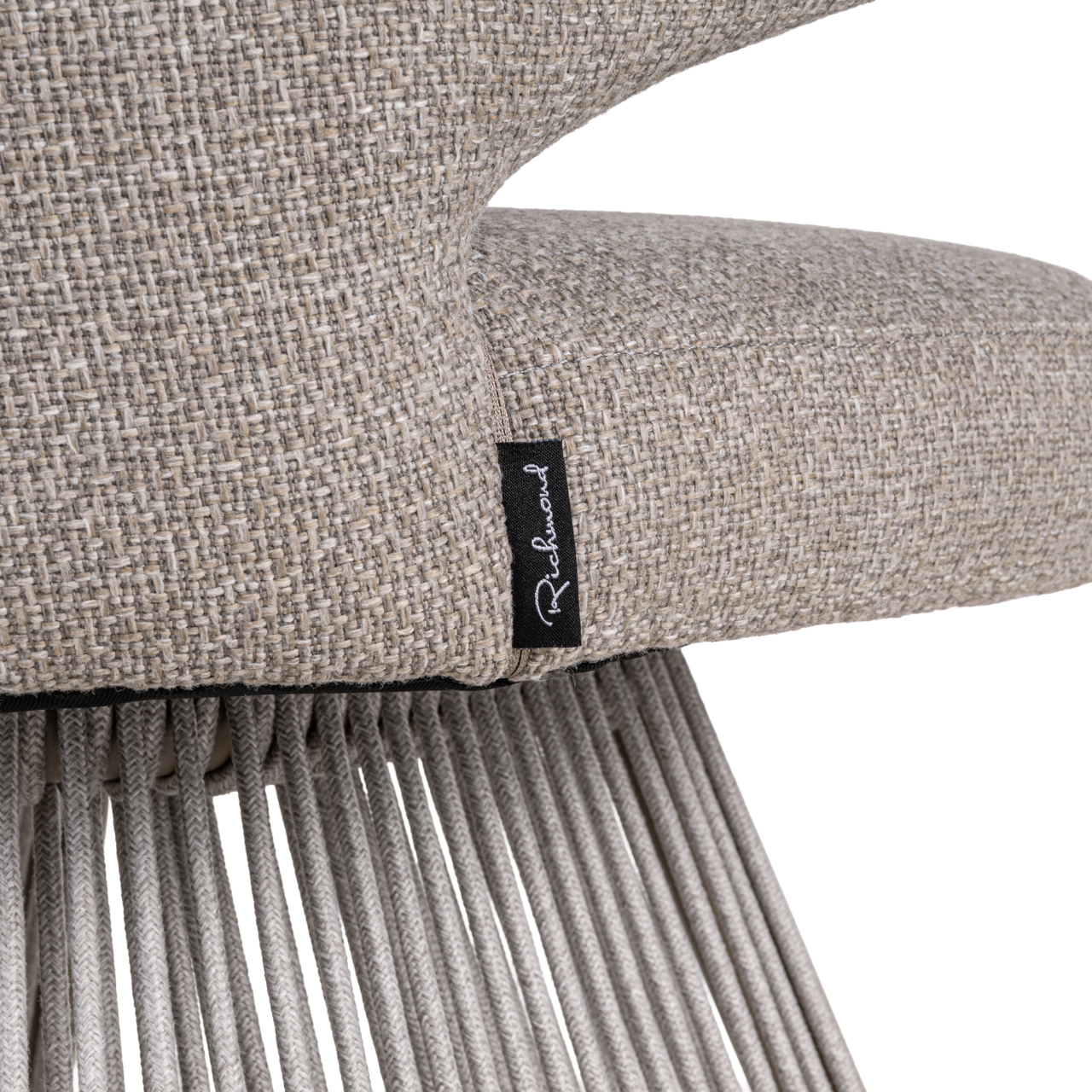 215183 - Outdoor dining chair Nuba greige alpine