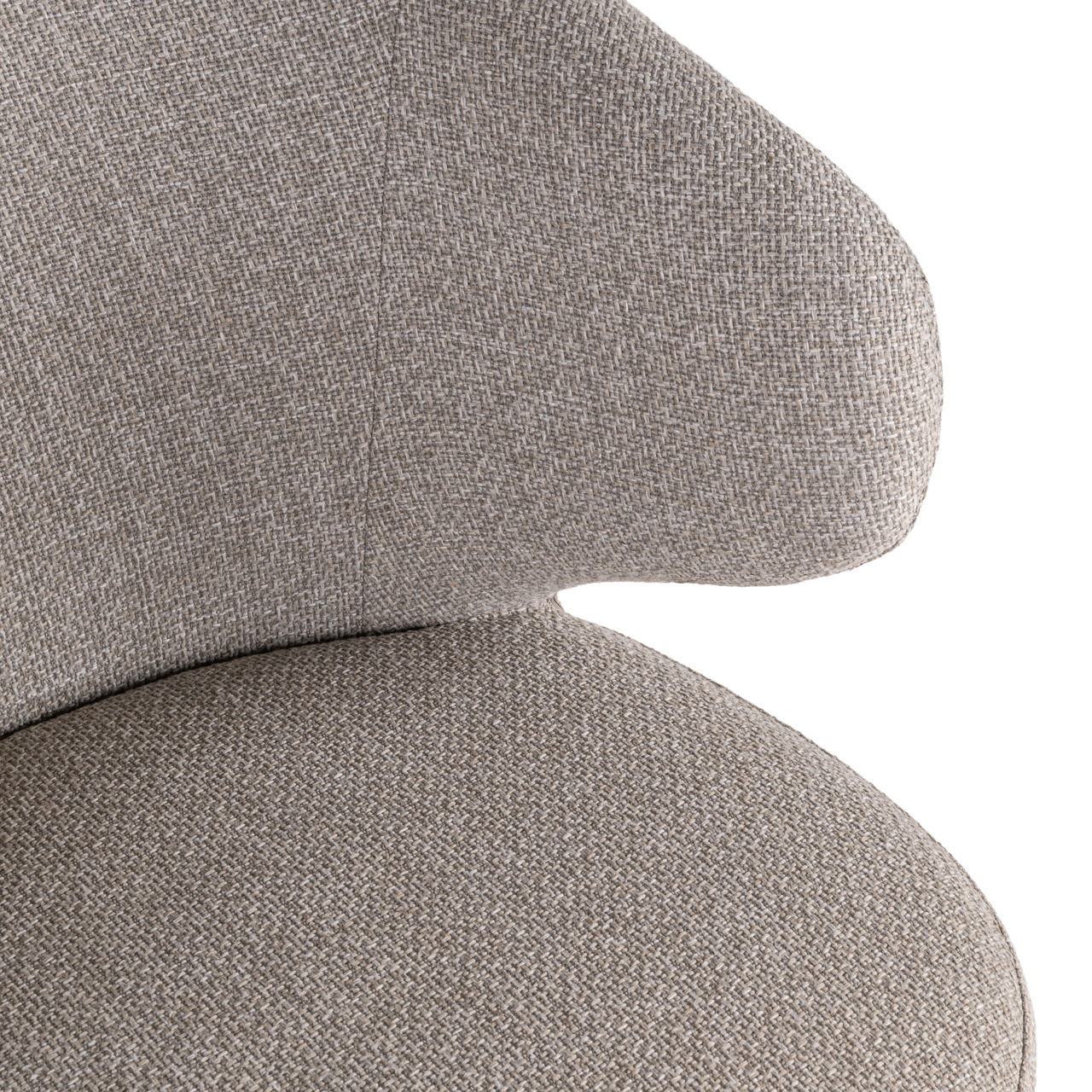 215183 - Outdoor dining chair Nuba greige alpine