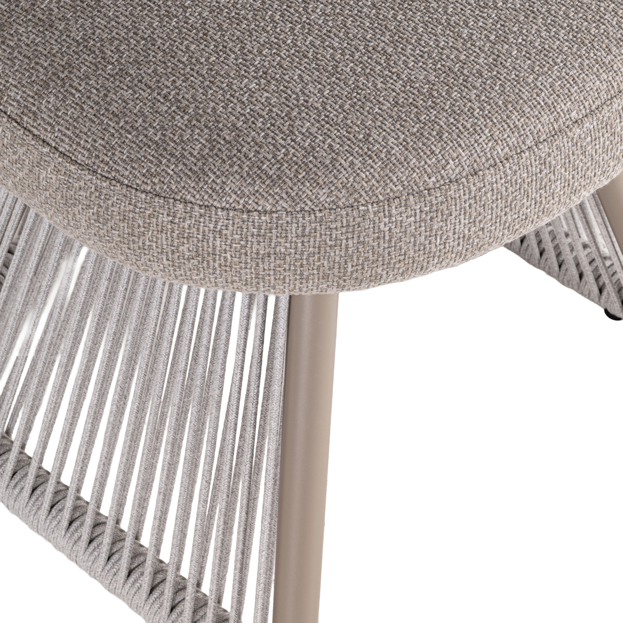 215183 - Outdoor dining chair Nuba greige alpine