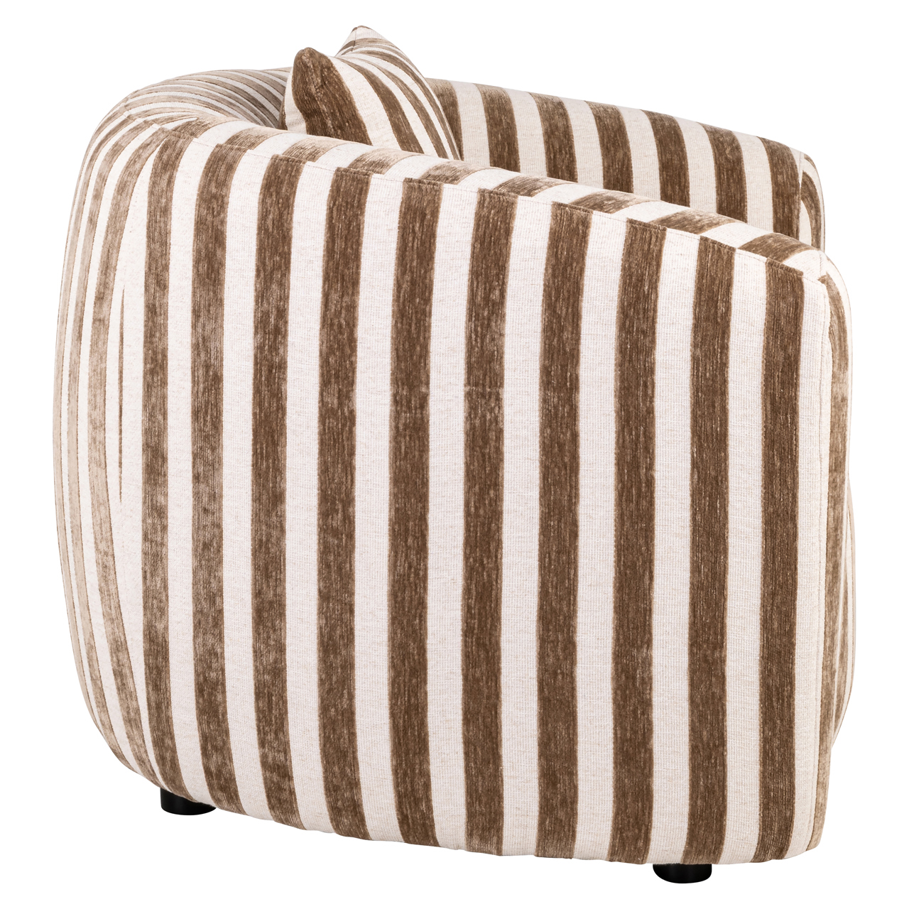 215504 - Lounge chair Luxandra stripes sand