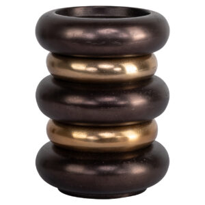 215716 - Candle holder Eve bronze small