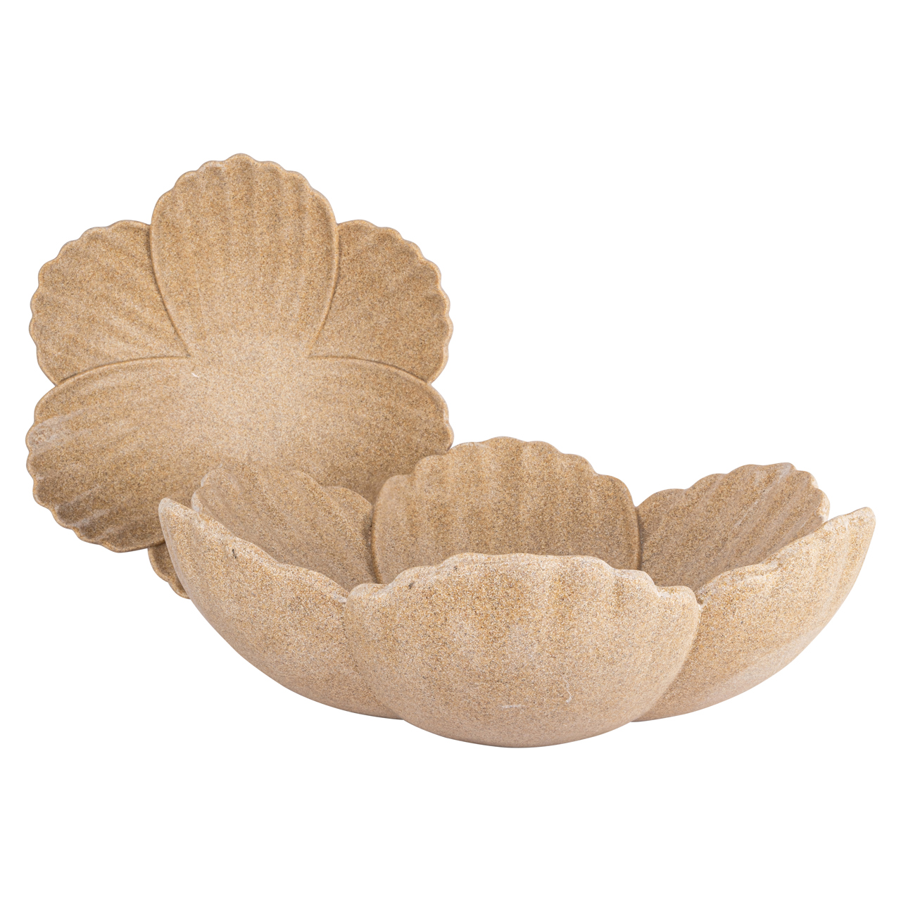 215722 - Bowl Shellie beige small
