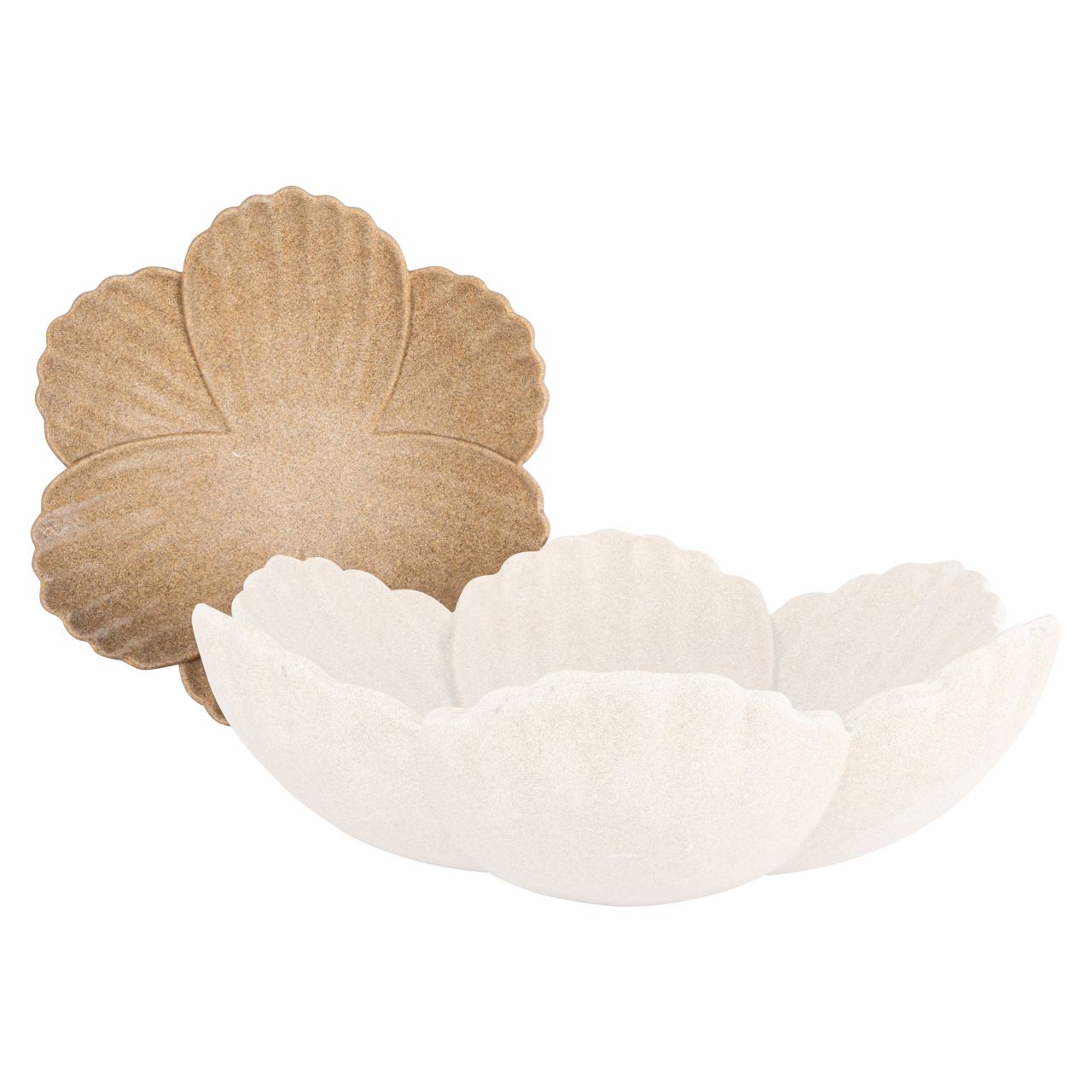 215722 - Bowl Shellie beige small