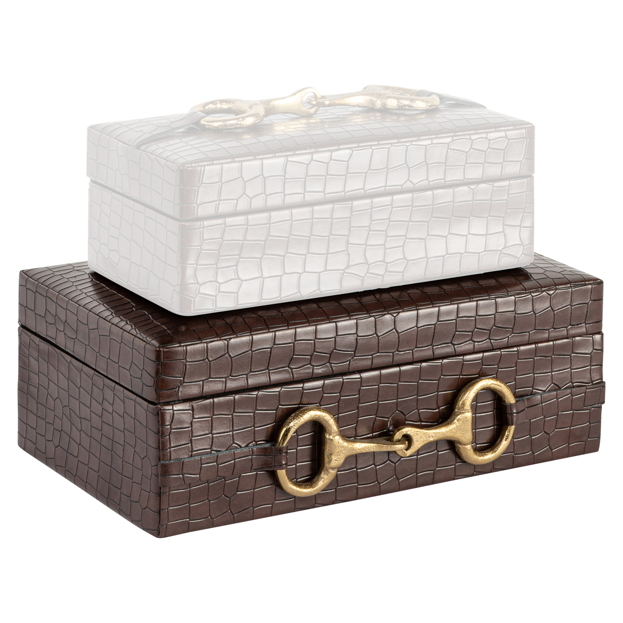 215837 - Storage box Rex dark brown large
