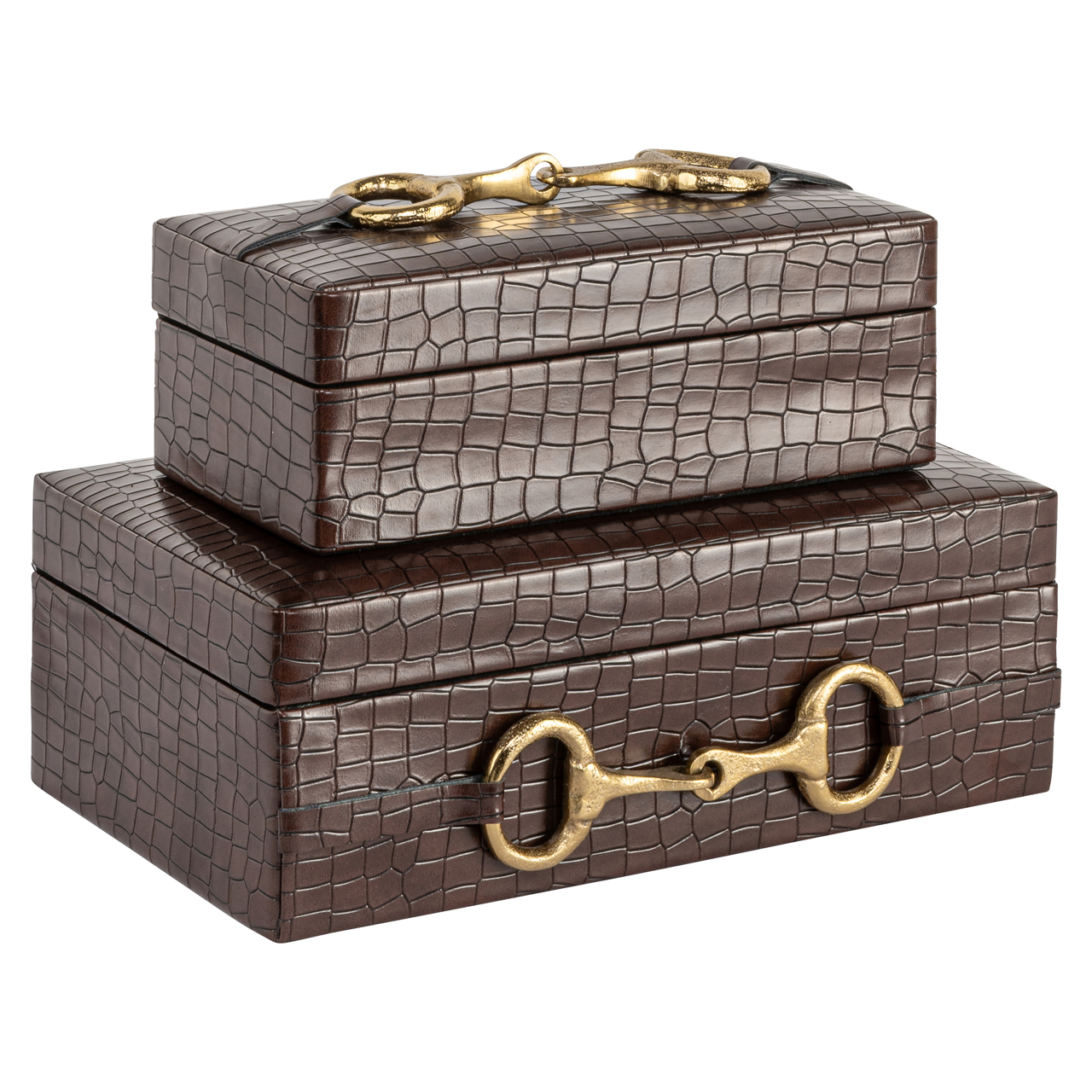 215837 - Storage box Rex dark brown large