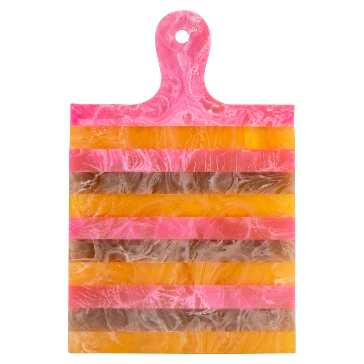 215885 - Tray Cindy pink/orange - serving board small