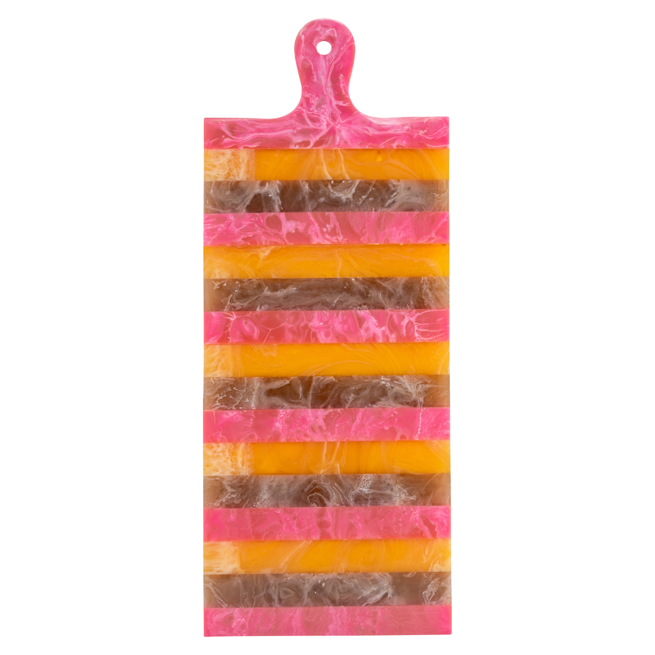 215886 - Tray Cindy pink/orange - serving board large