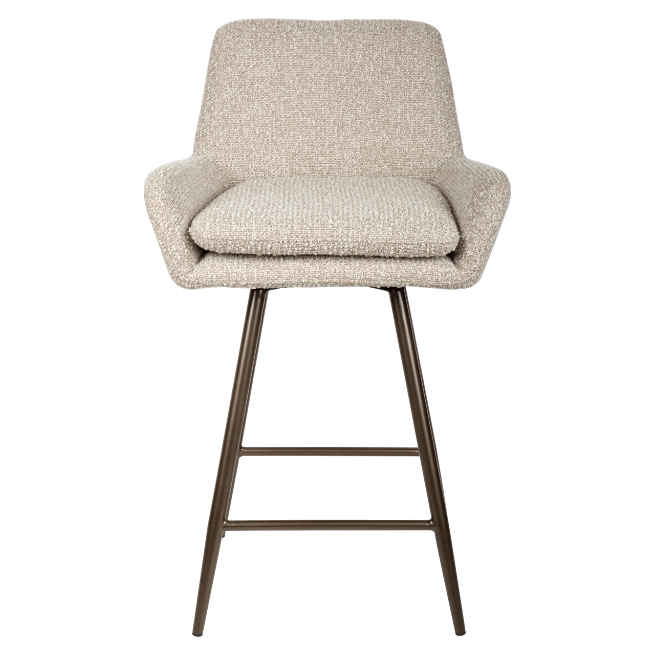 216038 - Counter stool Linsey natural chunky swivel (Set of 2)