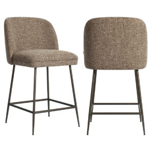 216045 - Counter stool Pullitzer brown tweed