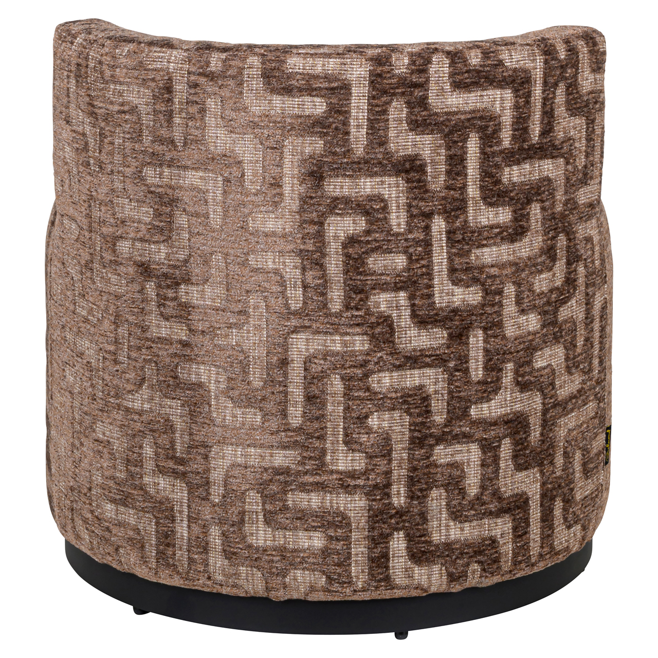 216067 - Lounge chair Franny brown labyrinth