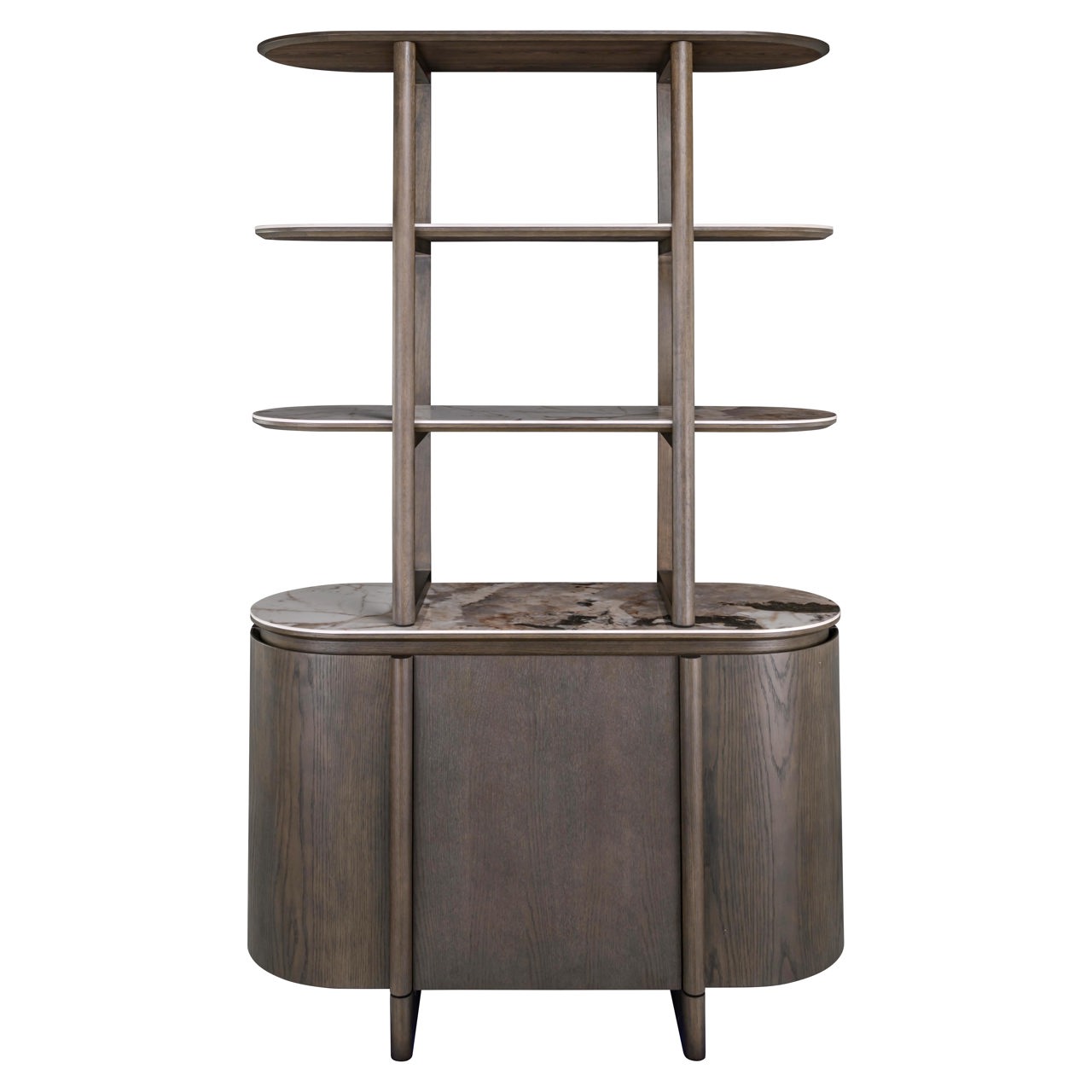 216145 - Display cabinet Langford brown