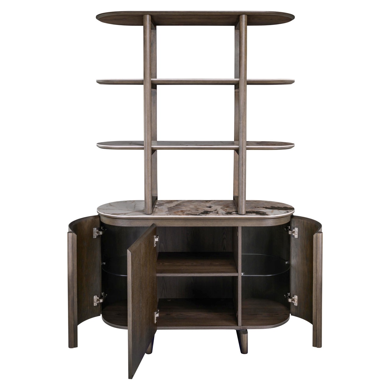 216145 - Display cabinet Langford brown