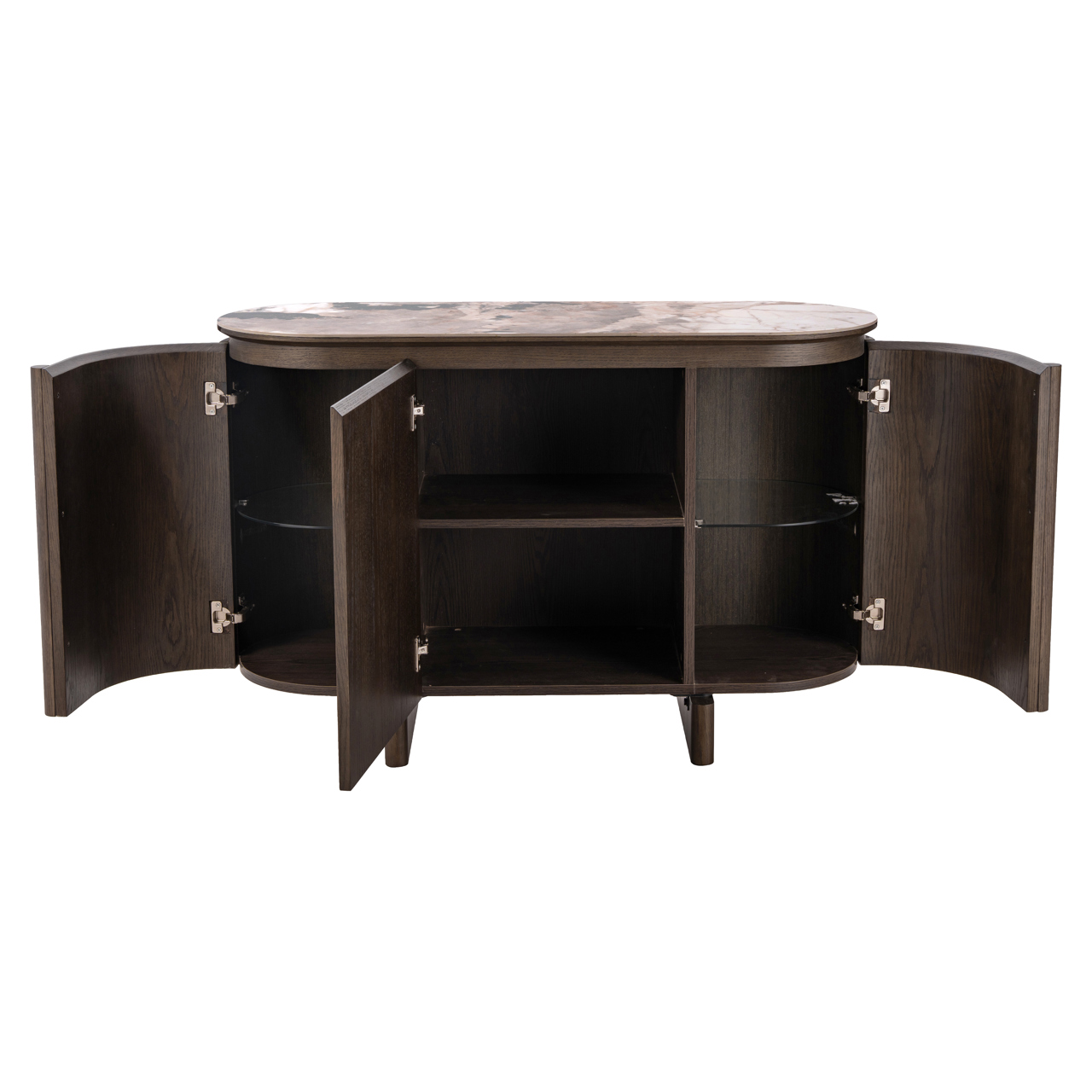 216147 - Sideboard Langford brown 3-doors