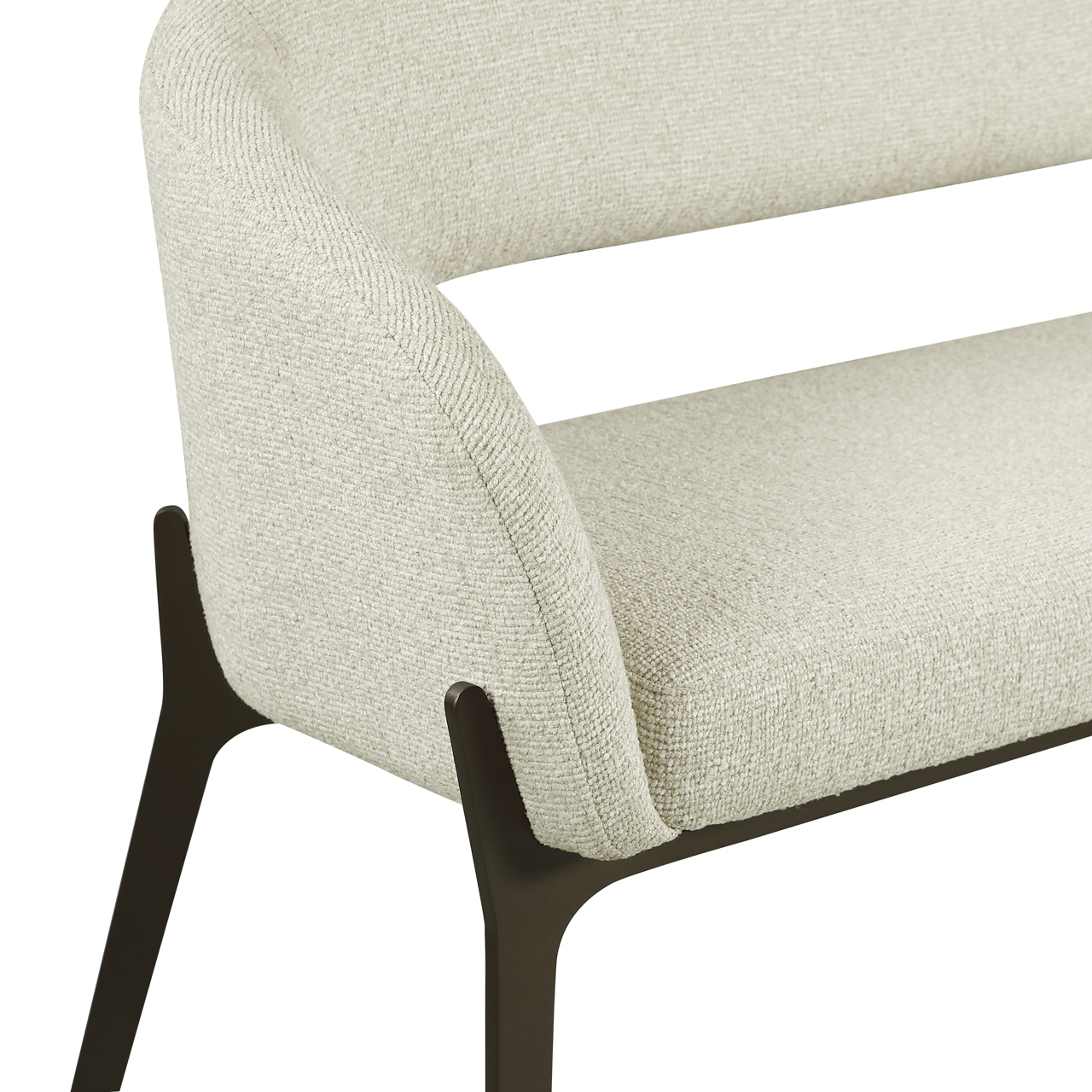 216269 - Dining bench Kenzi biscotti