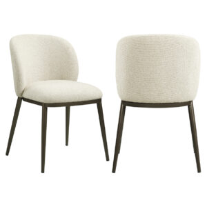 216271 - Dining chair Gandy biscotti fire retardant