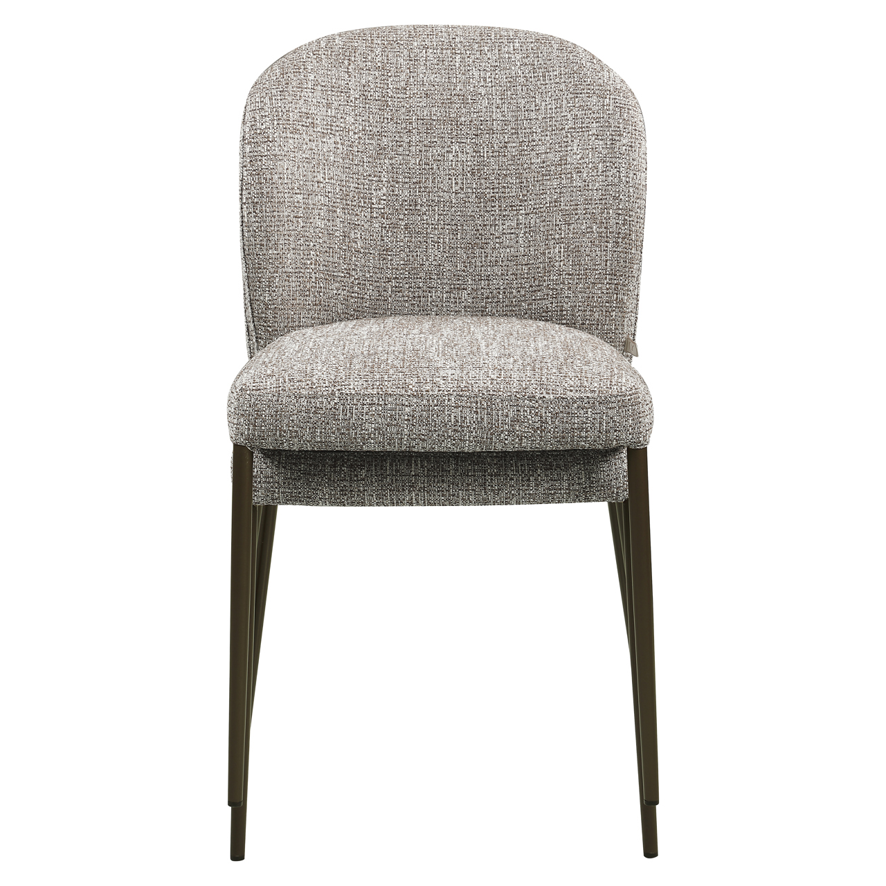 216272 - Dining chair Stacker earth tweed fire retardant (Set of 2)