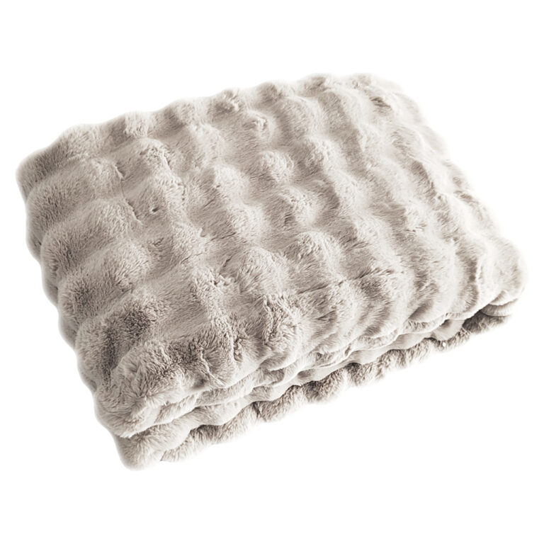 Kratka Cosy Fluff kremowa 150×200