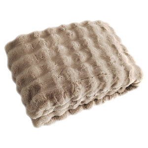 216387 - Plaid Nordic Plush beige 200x300