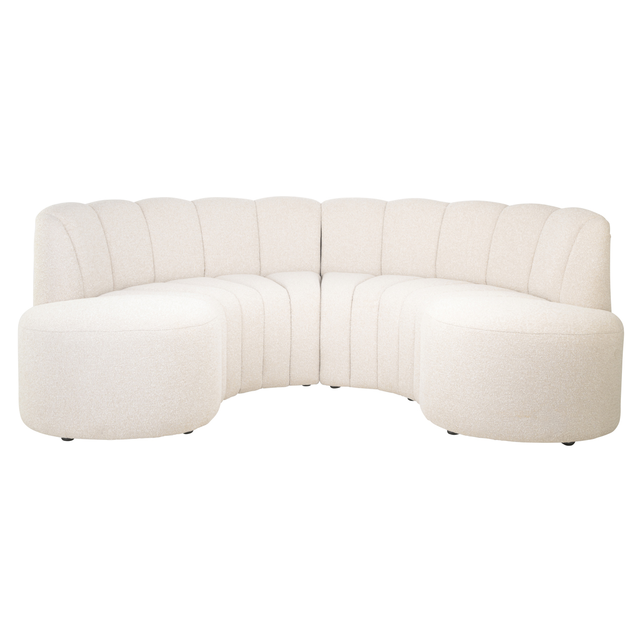 216407 - Dining bench Landmark lodge desert round (Set of 2)