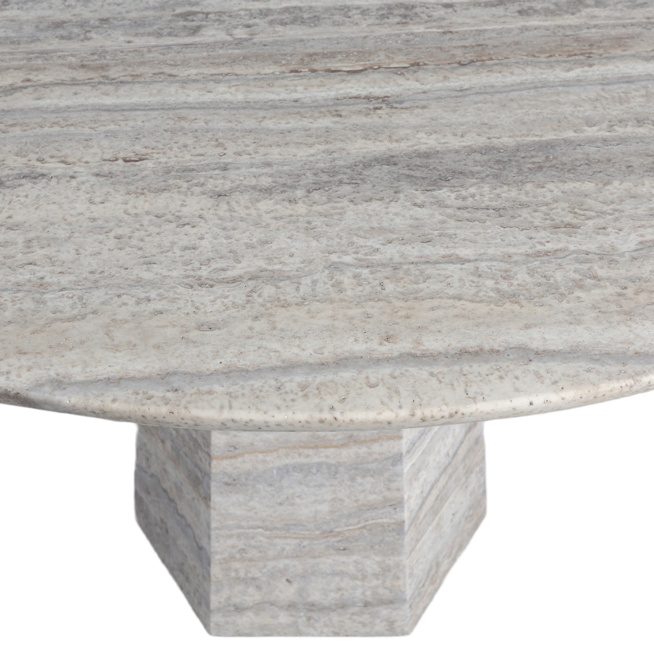 216445 - Dining table Westin grey 135Ø