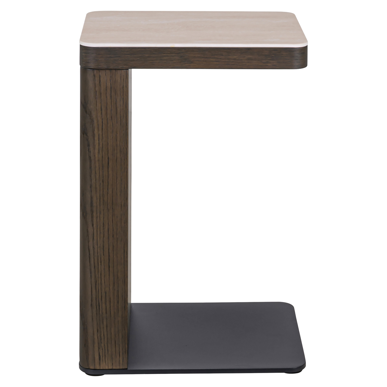 216452 - Sofa side table Nando brown