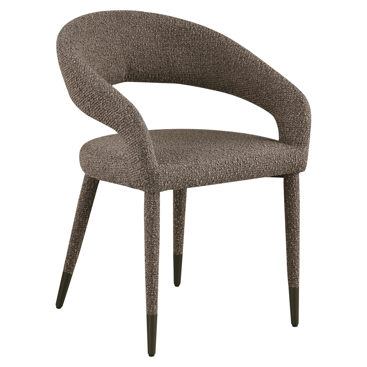 216580 - Dining chair Gia brown chunky