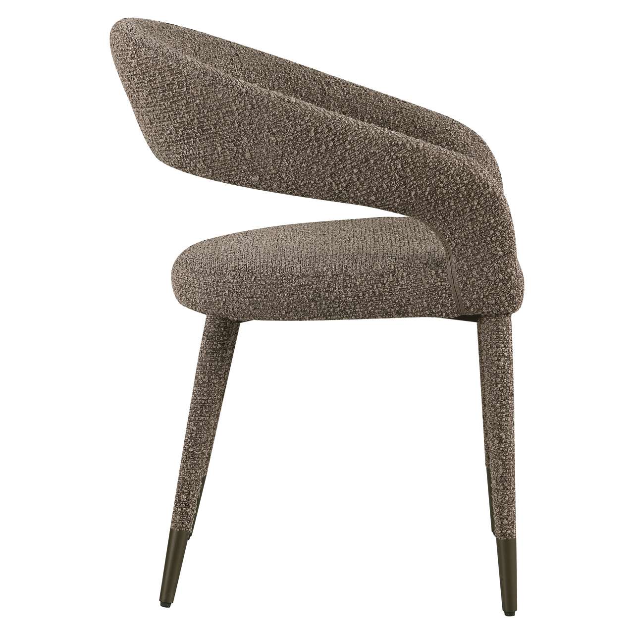 216580 - Dining chair Gia brown chunky