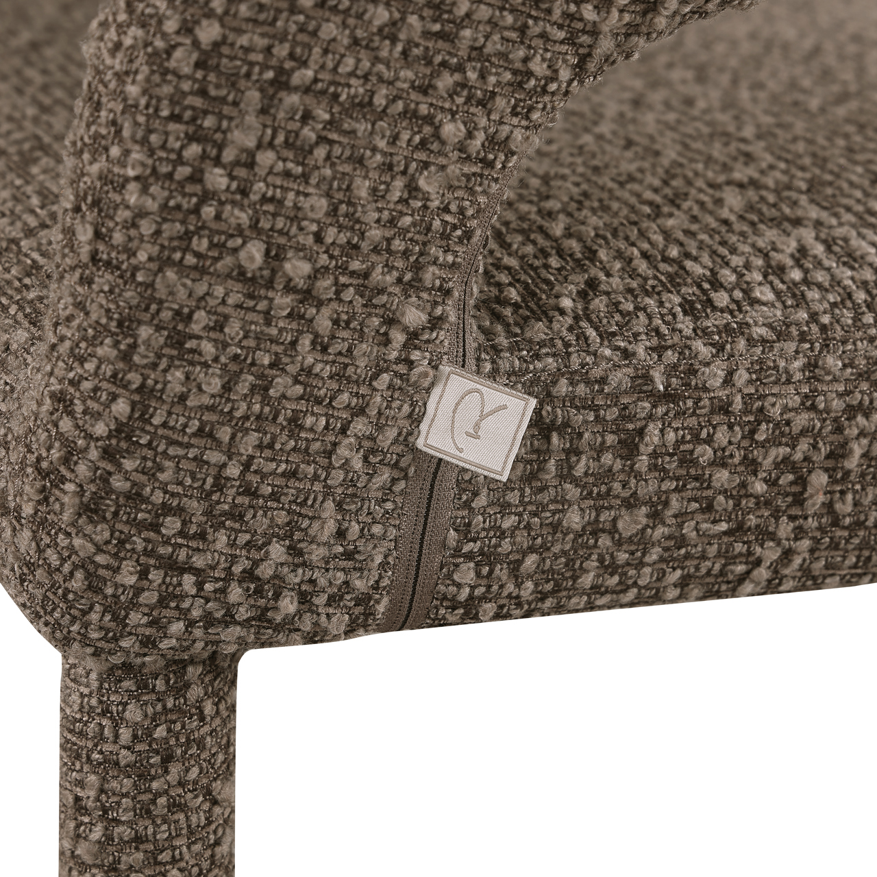 216580 - Dining chair Gia brown chunky