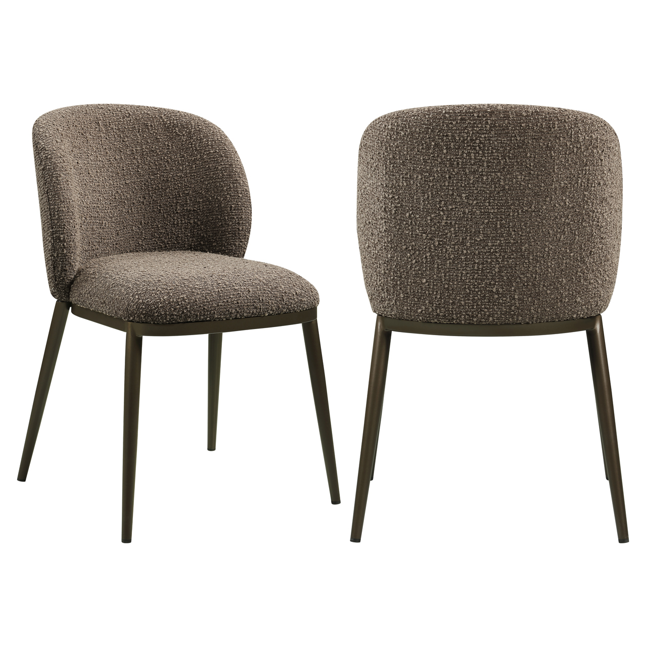 216581 - Dining chair Gandy brown chunky