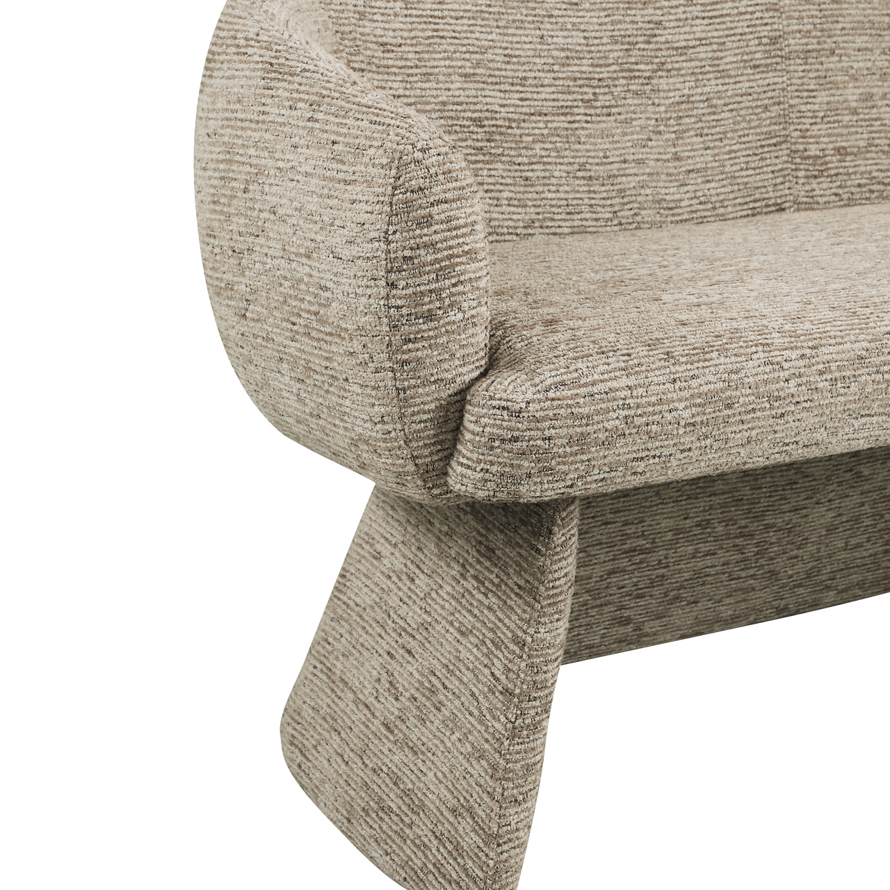 216585 - Dining bench Quiriro mocca linear