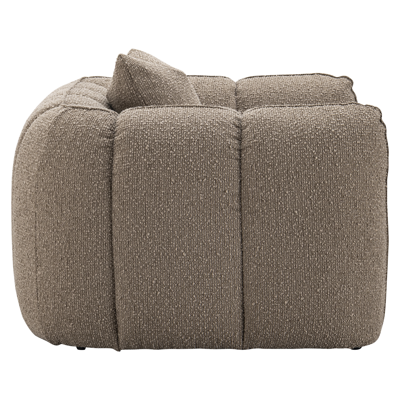 216604 - Lounge chair Hogan mocca chunky fire retardant
