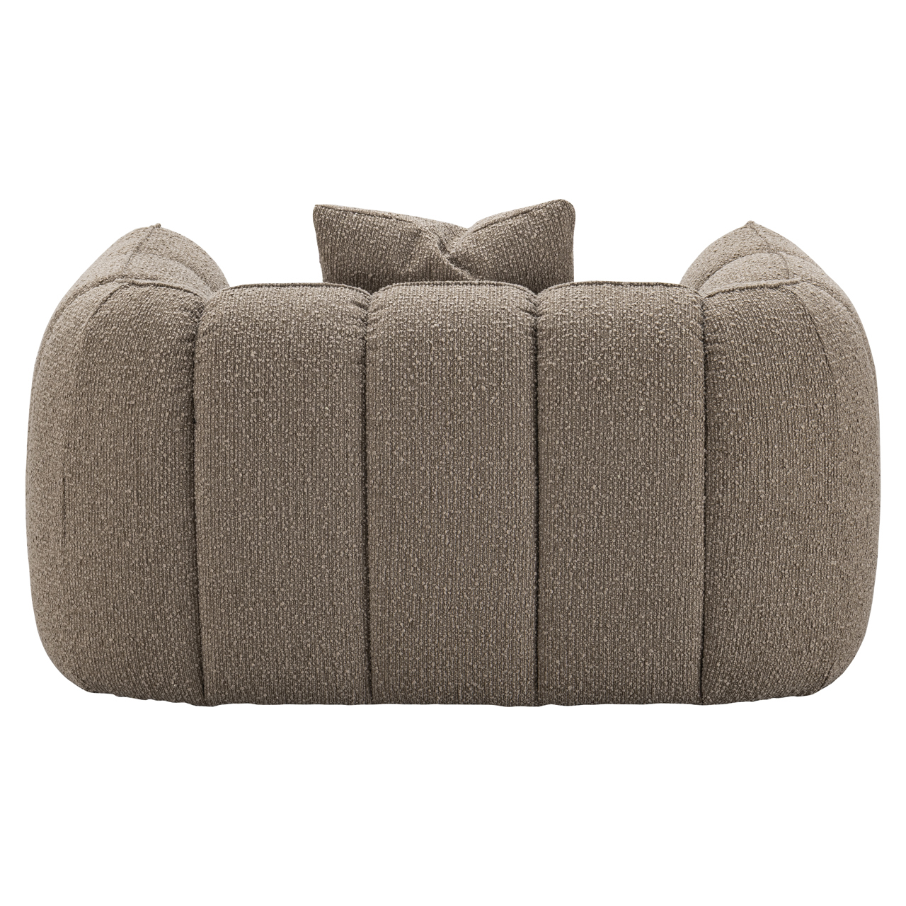 216604 - Lounge chair Hogan mocca chunky fire retardant