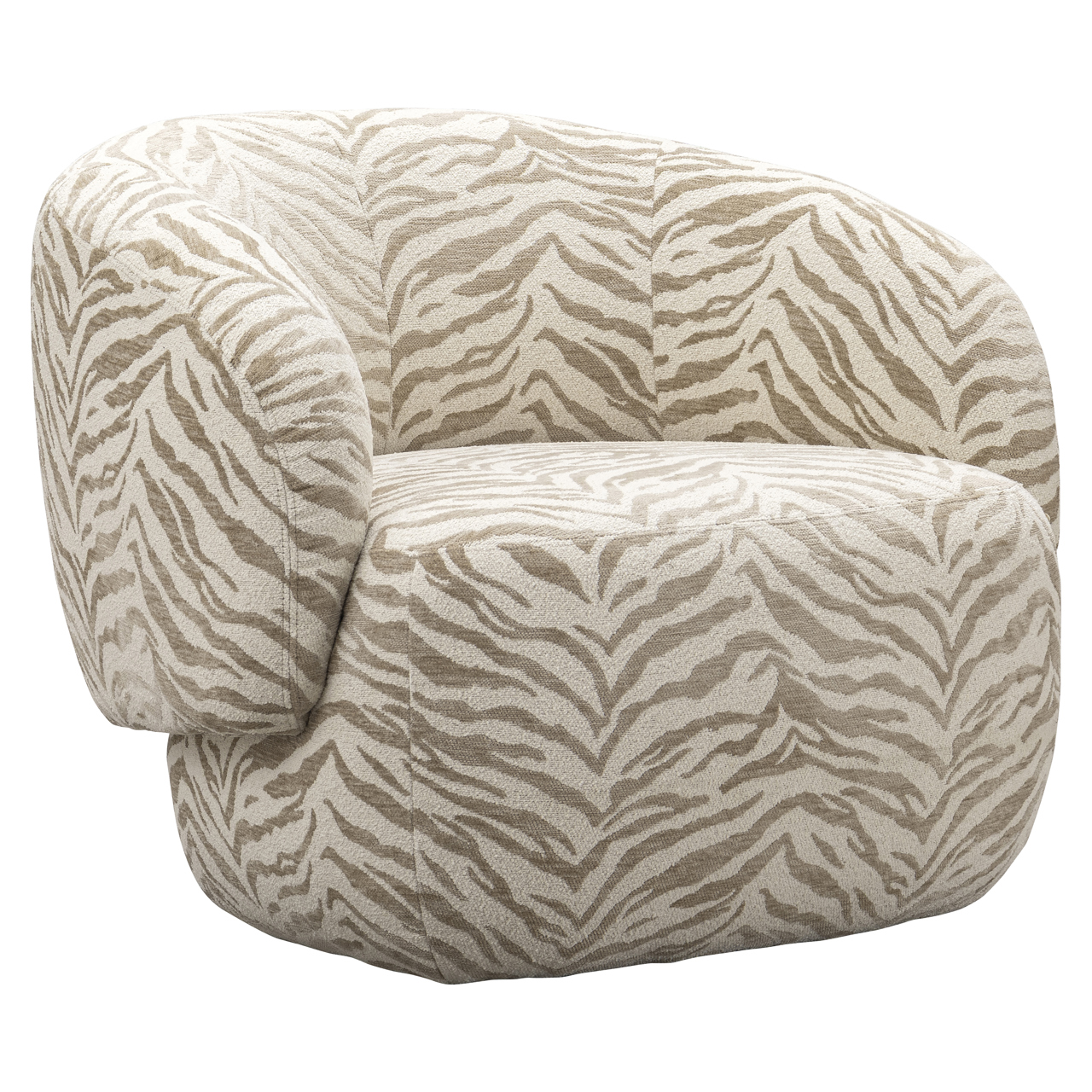 216622 - Lounge chair Milano beige tiger