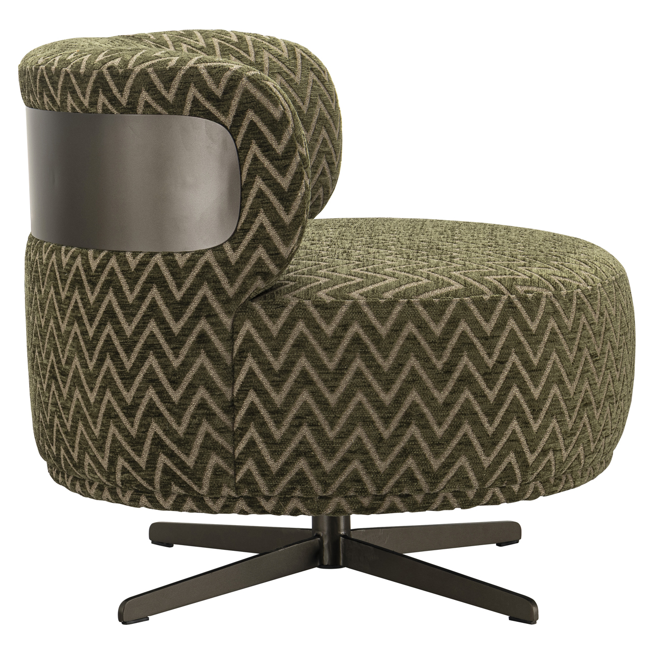 216625 - Lounge chair Lauren moss chevron