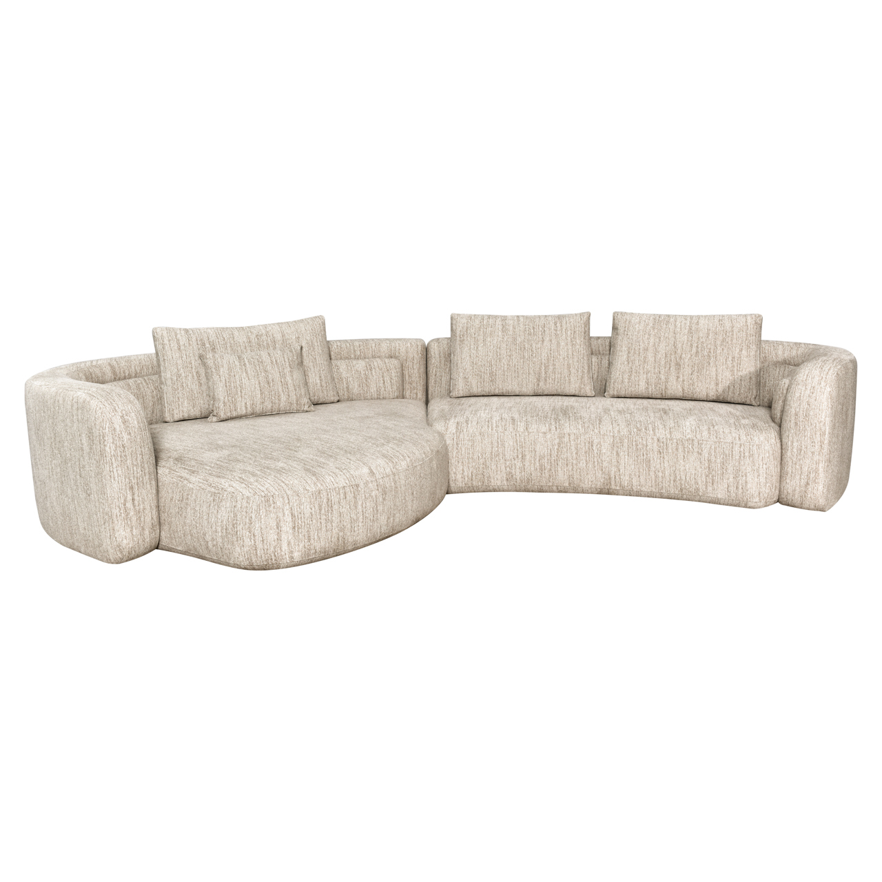 216732 - Sofa Angusto natural softweave lounge left