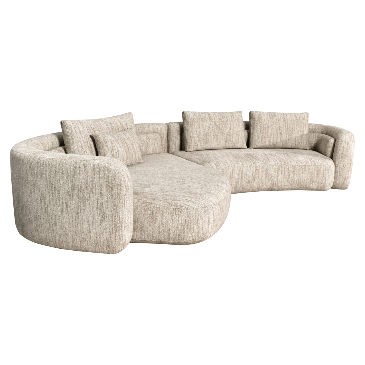 216732 - Sofa Angusto natural softweave lounge left
