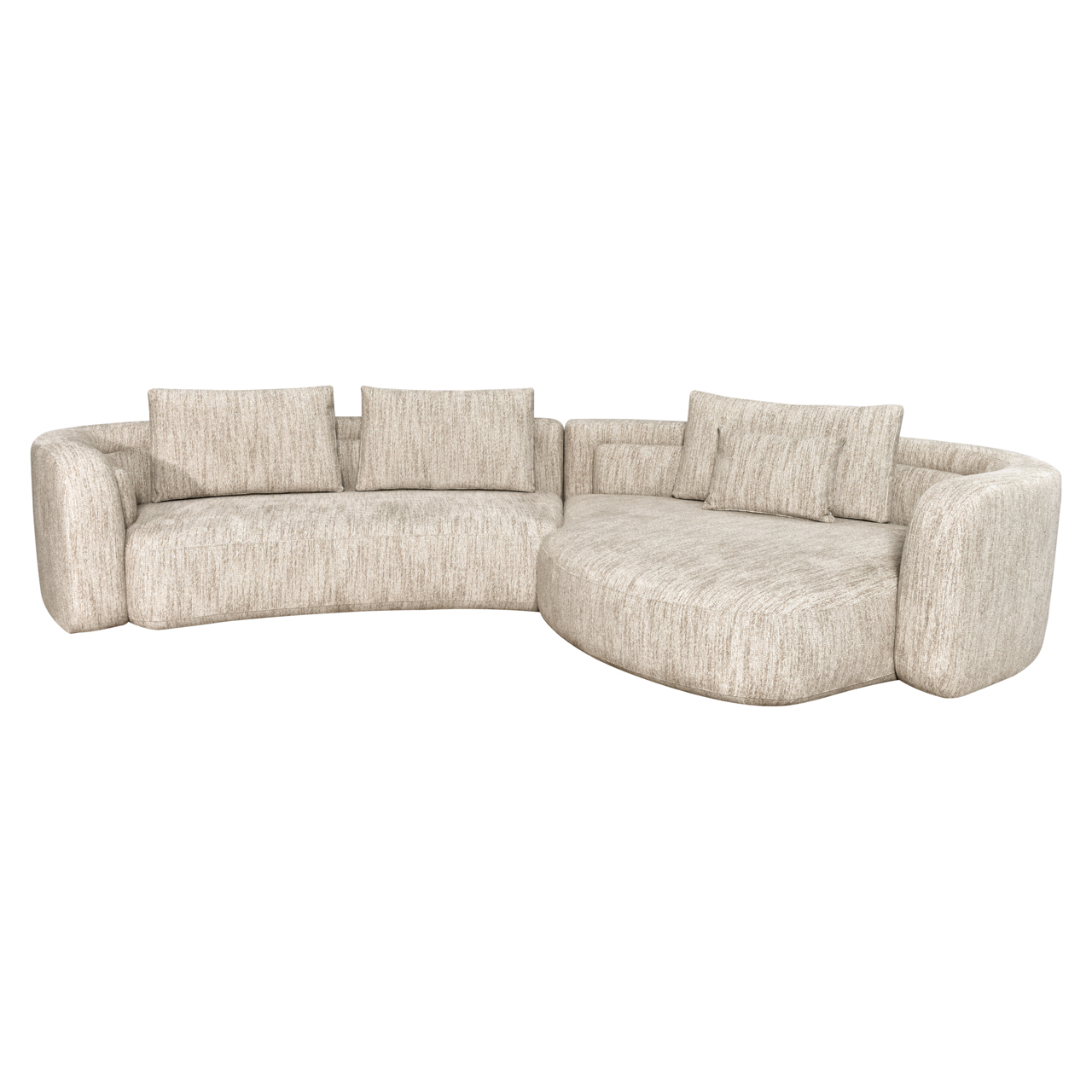 216733 - Sofa Angusto natural softweave lounge right