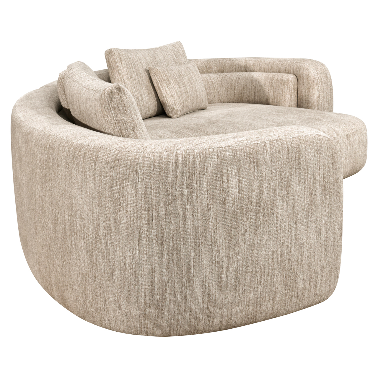 216733 - Sofa Angusto natural softweave lounge right