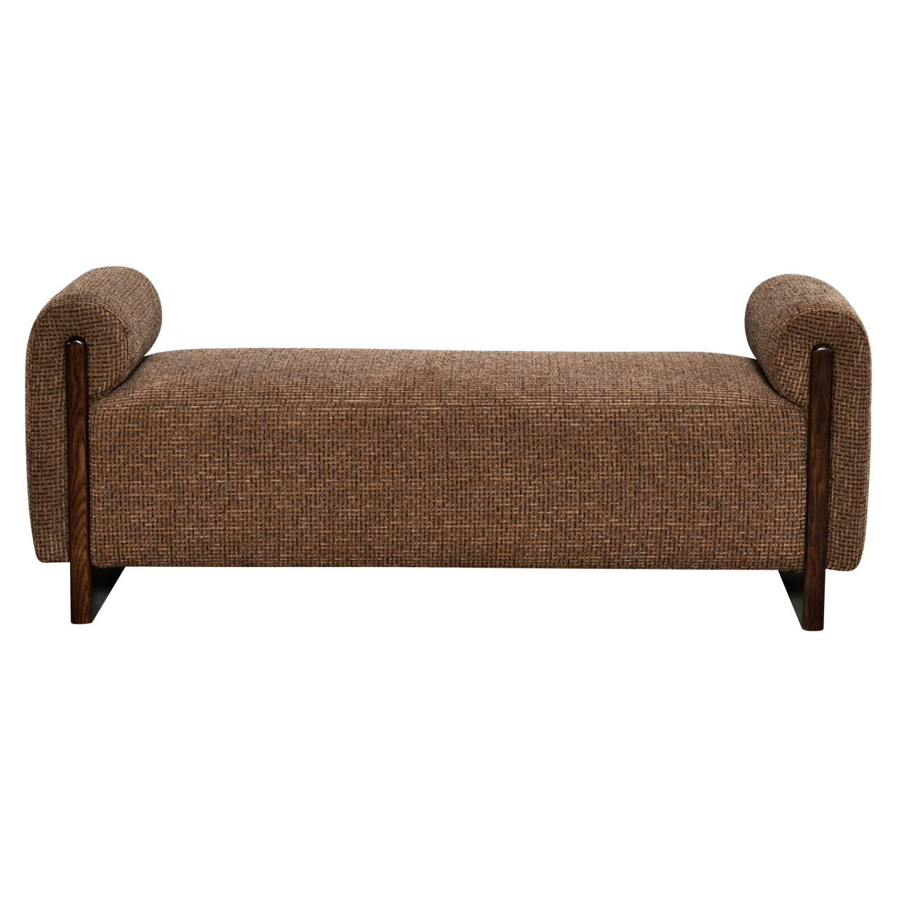216736 - Bench Winslov brown blockweave fire retardant