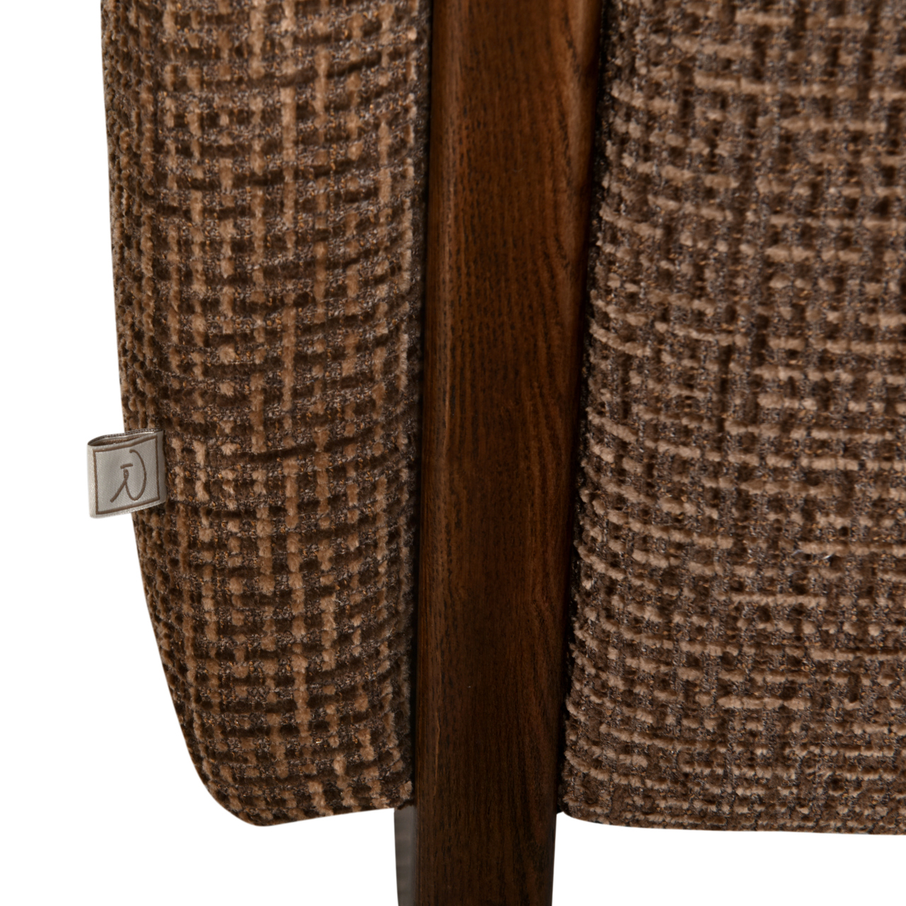 216736 - Bench Winslov brown blockweave fire retardant