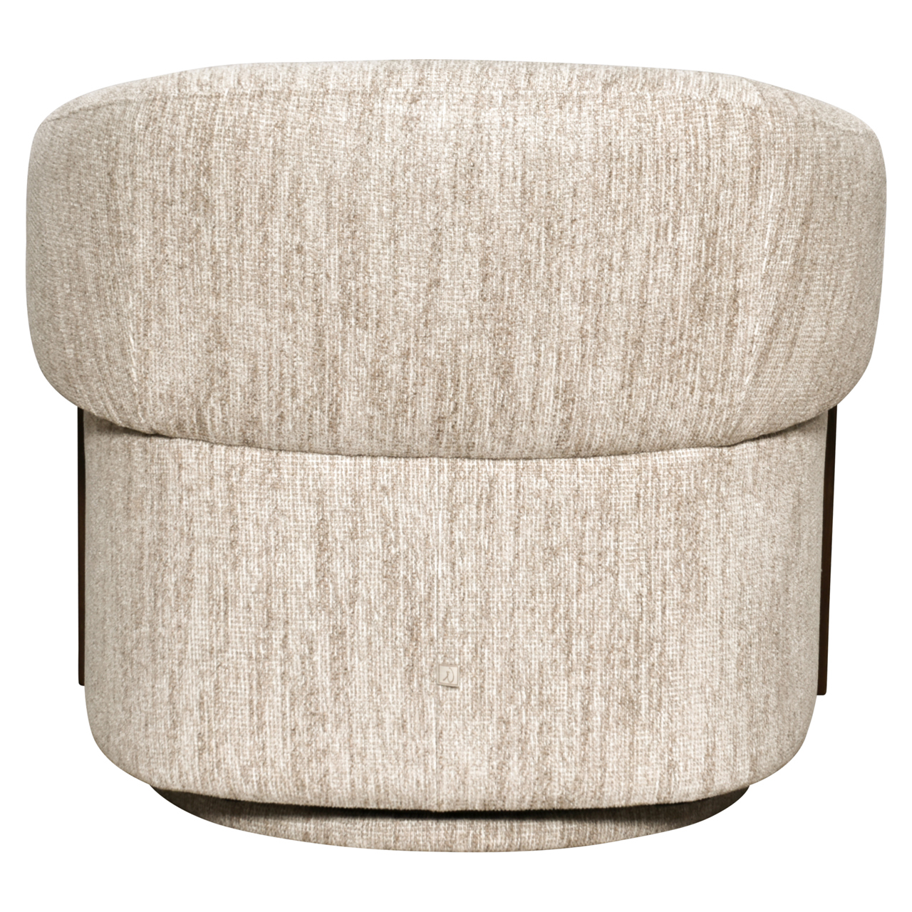 216737 - Lounge chair Marina natural softweave swivel fire retardant
