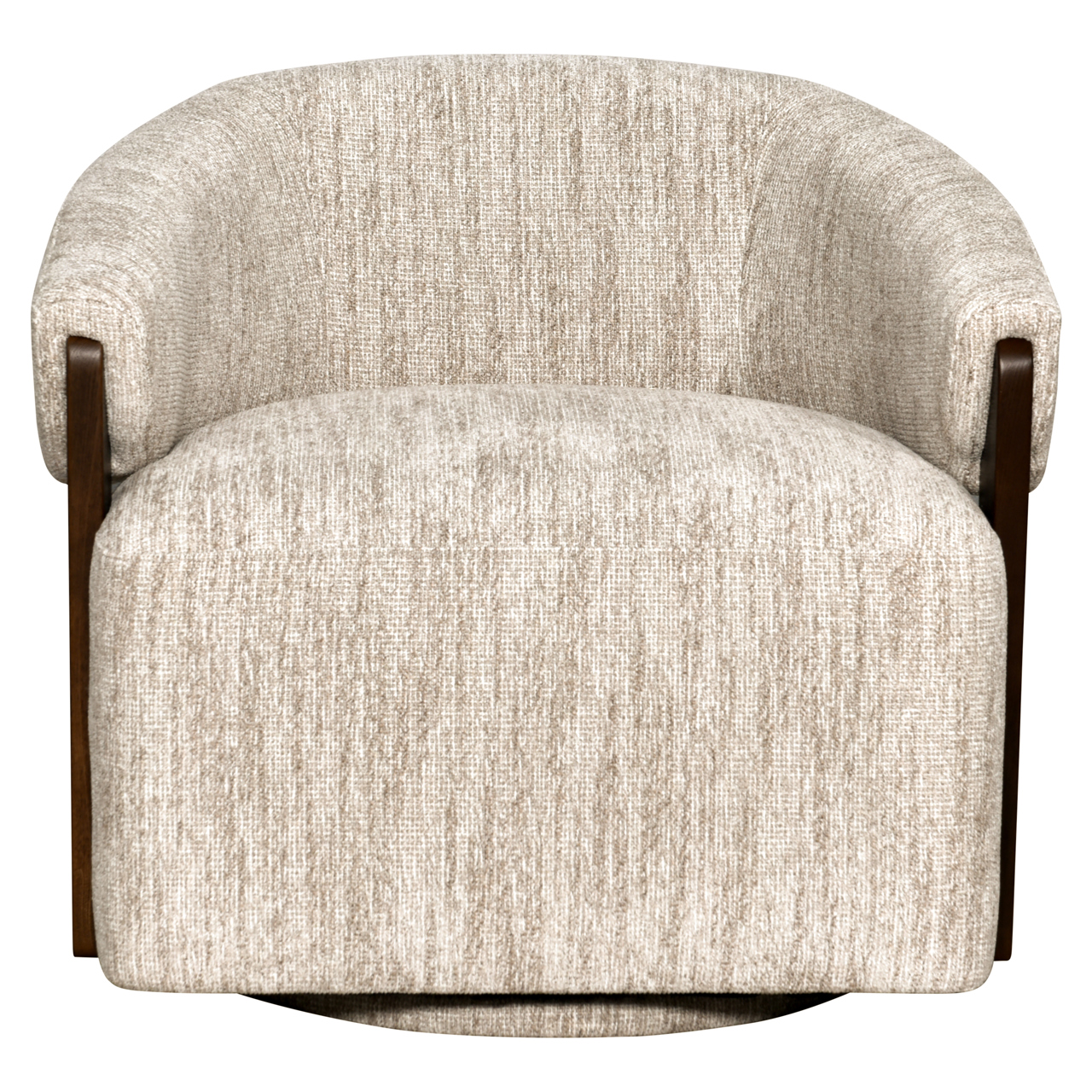 216737 - Lounge chair Marina natural softweave swivel fire retardant