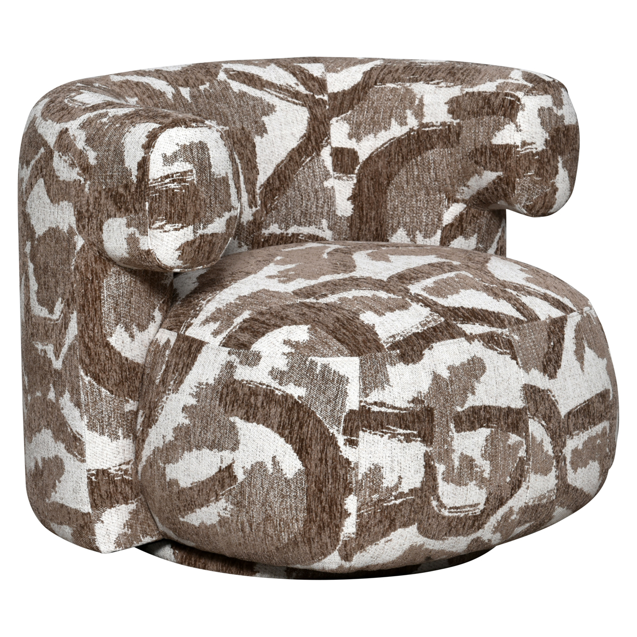 216739 - Lounge chair Talley brown nature swivel